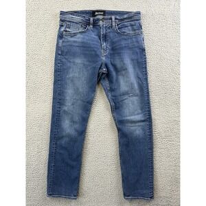 Revtown Sharp Jeans Mens 32X32 (30) Medium Wash Slim Fit Straight Leg Stretch